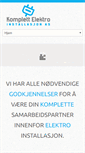 Mobile Screenshot of komplettelektroinstallasjon.no